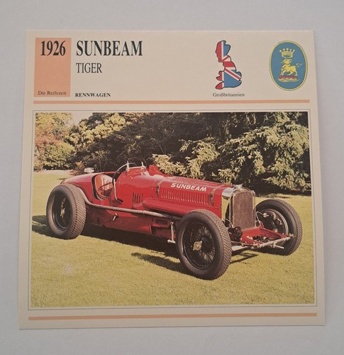Sunbeam tiger 1926 - sunbeam,