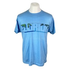 Screen Stars T-Shirt blau Florida XL Einzelnaht Tourist Reisen USA Amerika