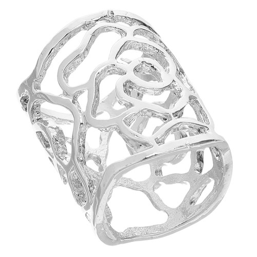 Hohle rose schalring - , rose,