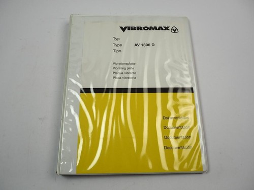 Vibromax vibrationsplatte - vibromax, av