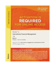 MindTap Finance, 1 term [6