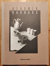 Keramik und Bauhaus, Porzellan, Design, Ausstellungskatalog, viele Abbildungen
