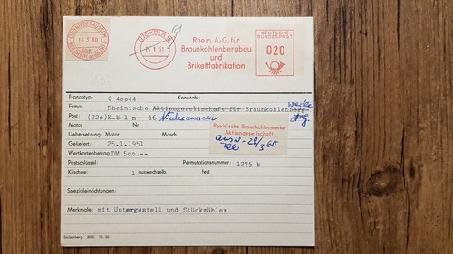 Rheinische braunkohlenbergbau - rheinische,