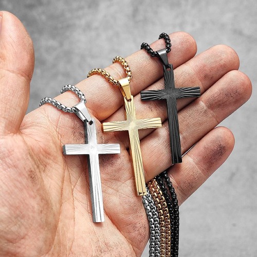 Silber vergoldet kreuz - silber,