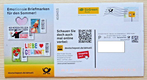 Bund ganzsache plusbrief - bund, ganzsache/plusbrief