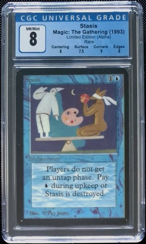 Mtg cgc8 stasis - mtg, alpha