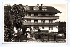 Echtfoto Ak Erholungsheim Bergen Oberbayern der Deutschen Arbeitsfront