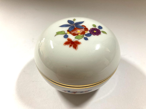Meissen deckeldose schmuckdose - meissen,