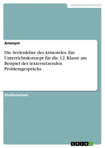 Die seelenlehre des - die,