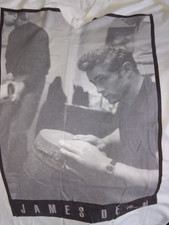 D&G T-Shirt James Dean spielt Congas RAR Dolce e Gabbana Gr.54 XL oversized weiß