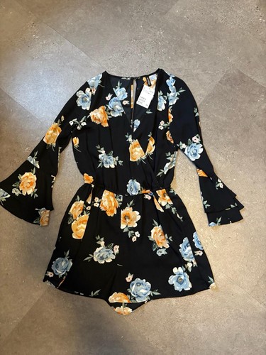 Neu m blumen schwarz - m,