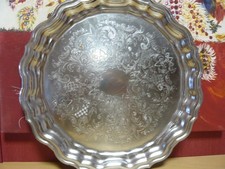 altes russisches Metalltablett