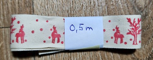 Neu ripsband hirsch - ripsband, "