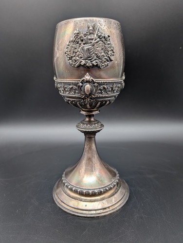 Antiker wein pokal silber 800 - antiker,