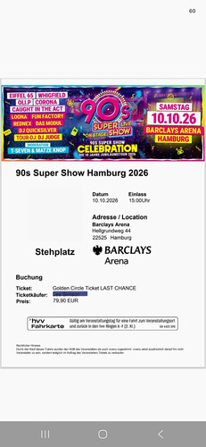 90s super show 2026 - 90s, hamburg