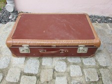 alter Koffer Reisekoffer braun