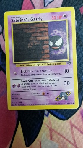 Pokemon karte sabrina - karte, sabrina's