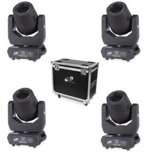 ETEC LED Moving Head Pure Beam 150L Set mit Flightcase Tourpack SMD Set DJ Disco
