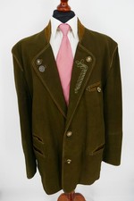 Trachten Lederjacke Gr.60 100% Leder Dunkel Oliv Black Label NEU ohne Etikett