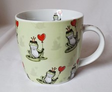 Kaffeebecher, Kaffeehaferl, MUG, Sammeltasse, Froschkönig mit Herzluftballon