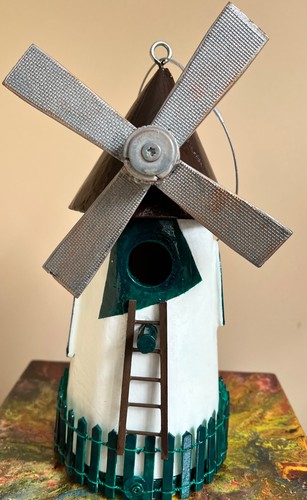 Windmühle vogelvilla - windmühle,
