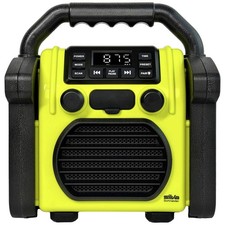 Silva Schneider BR 230 BT neon-gelb Baustellenradio FM USB, Bluetooth®