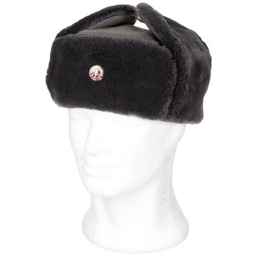 Nva wintermütze grau mit - nva,