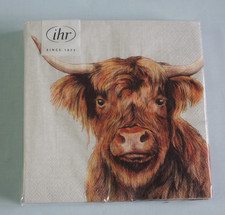 20 Servietten Highland Kuh 1