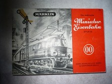Märklin 763 "Die elektrische Miniatur-Eisenbahn" Spur 00  von 1949 -gut-