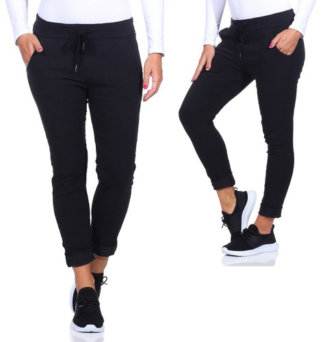 Hosen damen stretch stoffhose - hosen,