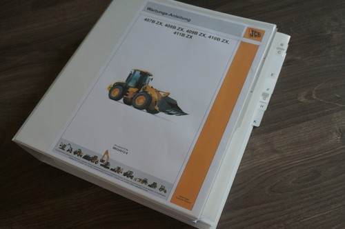 Jcb radlader 407b 408b 409b - jcb,