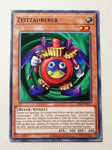 Yugioh zeitzauberer ldk2 - yugioh!,