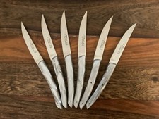 Claude Dozorme - Le Thiers Style - Steakmesser Set - Nacrine Griffe klar