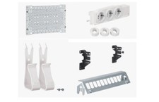 Hager Multimedia Zubehör wählbar, Steckdose, Lochplatte, Halterung, *Abverkauf*