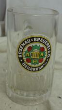 alter Glas Bierkrug Rosenau