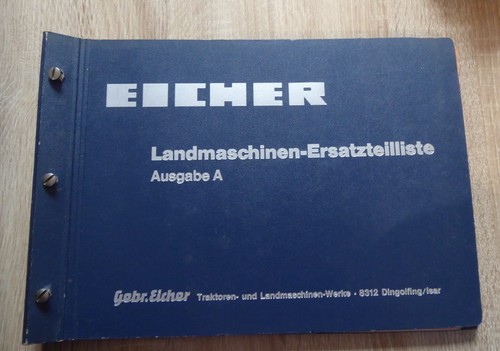 Eicher landmaschinen - eicher,