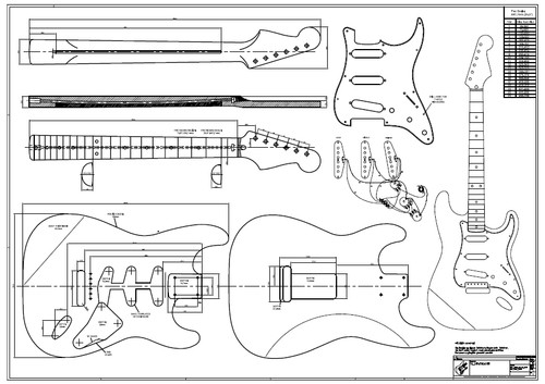 Strat zeichnung bauplan - '60, /