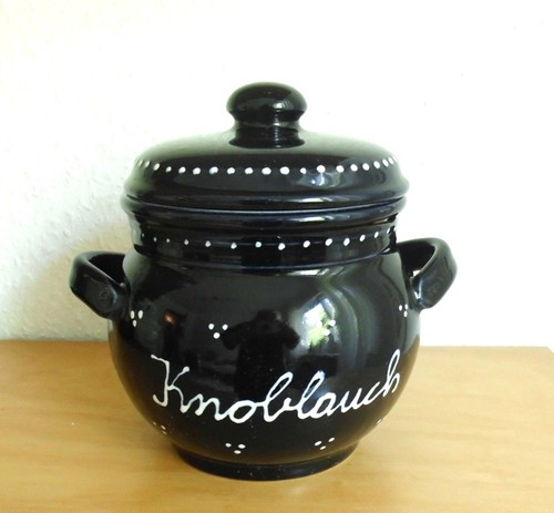 Keramik knoblauchtopf - keramik,