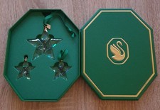 Swarovski Weihnachtssterne 3er