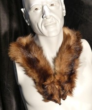 Nerz Stola Schal Kragen Echt Fell Vintage 50er Jahre Kürschner Arbeit Pelz