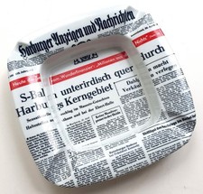 Harburger Anzeigen und Nachrichten Nr. 168 Aschenbecher Ornamin 60er/70er selten