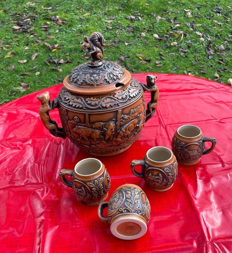 Bowle service keramik topf 5 - service,