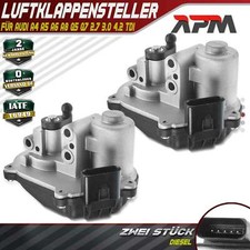 2x Luftklappensteller Stellmotor Drallklappen 5 pin für Audi A4 A5 A6 A8 Q5 Q7