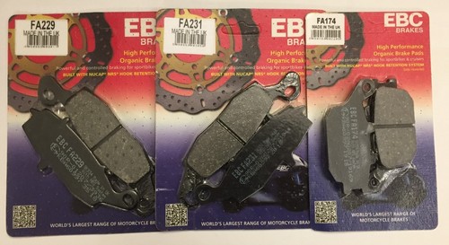 Ebc nao bremsbeläge - nao, satz
