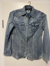 Replay Western Jeansbluse Gr