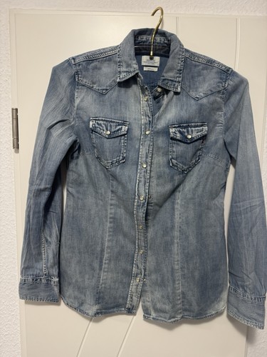 Replay western jeansbluse - western, gr