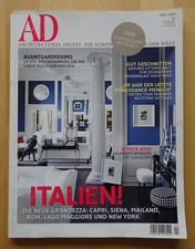 AD Architectural Digest + April 2008 + Nr. 88 Italien + Lead Magazin des Jahres 