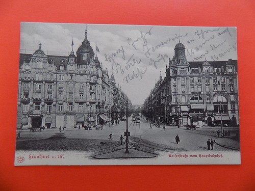 Alte postkarte frankfurt - alte,