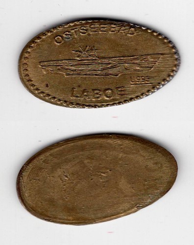 Elongated coin ostseebad - coin,