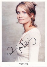 Autogramm - Anja Kling